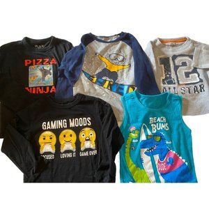 Boys Graphic Tee shirt lot Bundle 4T